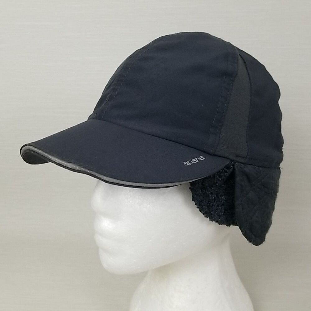 Apana Blue Insulated Winter Hat With Ear Flap One Size